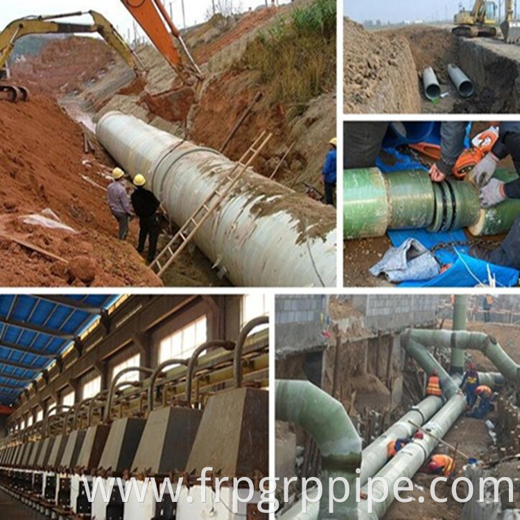 High-Strength Corrosion-Resistant FRP GRP GRE Pipe